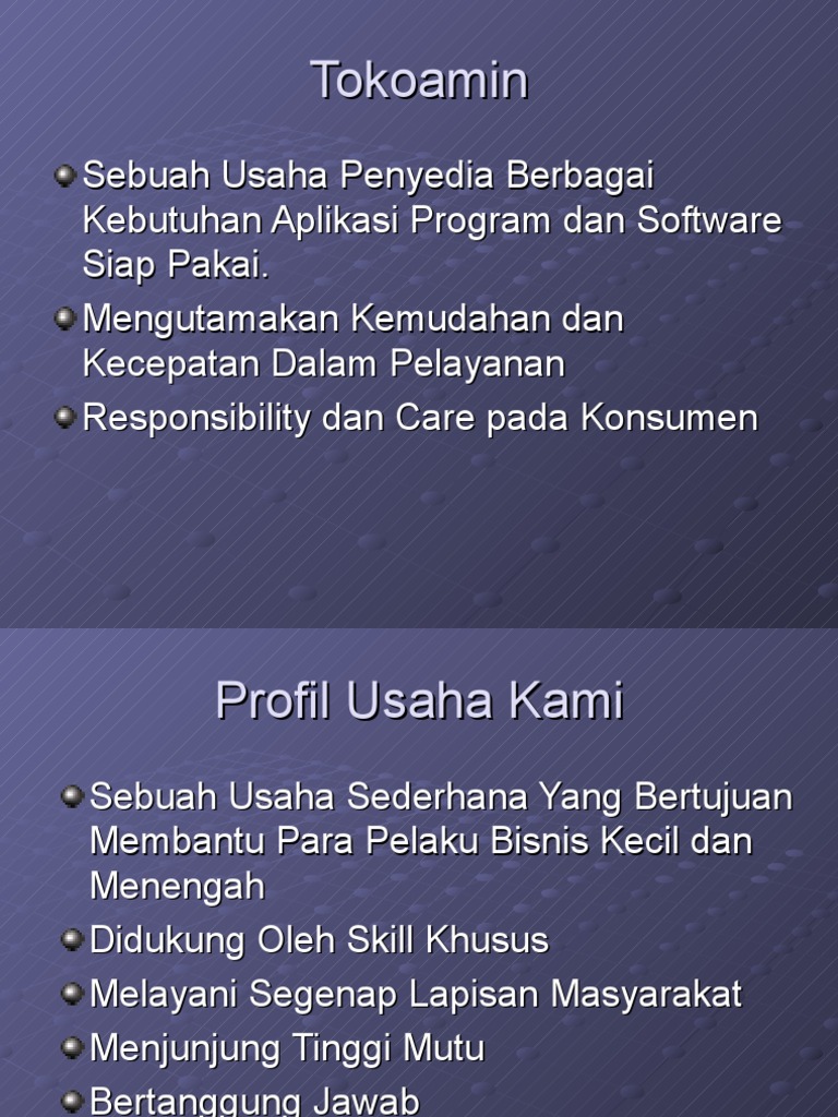 Contoh Aplikasi Program Contoh Aplikasi Program