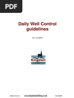 Well Control Guidelines