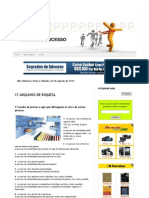 17 Arquivos Da Riqueza - Site Planos de Susesso