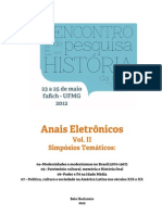 Anais Eletrônicos EPHIS - Vol. 2