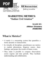 Marketing Metrics AVIATION