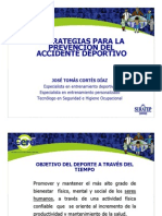 Estrategias Accidente Deportivo