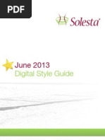 Solesta Digital Style Guide