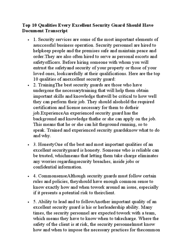 MKs Security Project PDF Security Guard Business