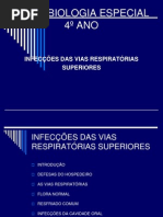 01. INFECÇÕES DAS VIAS ÁEREAS SUPERIORES