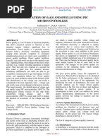 Identification of Sags and Swells Using Pic Microcontroller