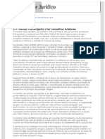 Conjur - Supremo manda Florianópolis 'providenciar funcionamento' de conselho tutelar