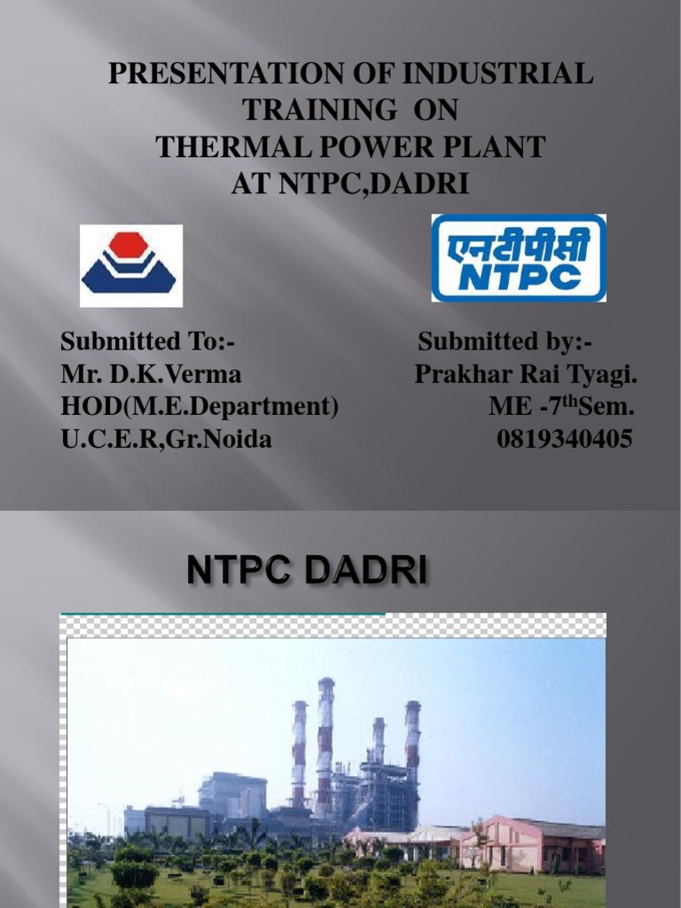 Ntpc Pdf Boiler Steam