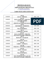 Calendario PP Telelaser Agosto 2013-2