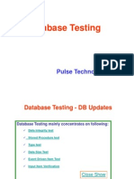 Database Testing