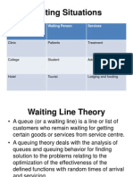 Waiting Line Theory