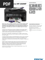 Epson WorkForce WF 2530WF Ficha de Produto
