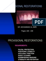 Lecture 23 - Provisional Restorations