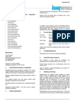 MSDS Plasterboards