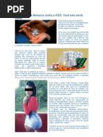 Publicidade de fármacos contra a AIDS