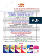 (GSTT.VN) HƯỚNG DẪN CHỌN SÁCH ÔN THI ĐH TOÁN LÝ HÓA VÀ CÁCH HỌC - Version 2.0