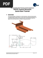 NX WAVE Control Structure Tutorial