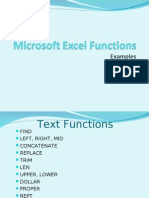 Download Microsoft Excel Functions Examples by Delelani Ballycan SN15851072 doc pdf