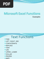 Download Microsoft Excel Functions Examples by Delelani Ballycan SN15851072 doc pdf