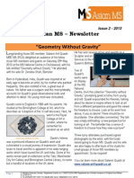 Asian MS Newsletter Issue 2, 2013
