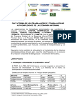 Plataforma Trabajadores Informales