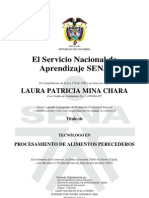 El Servicio Nacional de Aprendizaje SENA: Laura Patricia Mina Chara