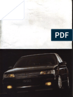 User Manual Peugeot 605