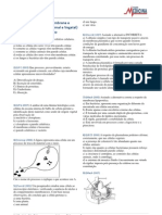 Biologia Citologia Membrana Transportes Osmose Gabarito