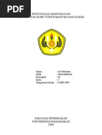 Laporan Praktikum Fisiologi Ternak - Status Faali Manusia