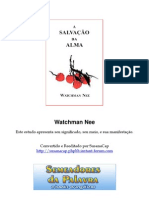 Watchman Nee - A Salvacao Da Alma