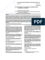 Role of Taste and Taste Masking of Bitter Drugs in Pharmaceutical