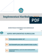 Impementasi Kurikulum 2013-Final