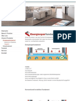 Energiesparfundament Heizkosten Baukosten