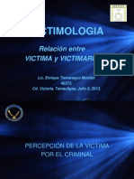 Victimologia U 6 6.5 y 6.6 Rel Victima y Victimario