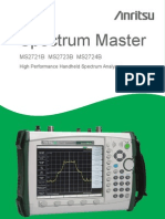 Anritsu MS2723B Spectrum Master User Guide