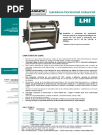 Brasinox - Lavadora Horizontal