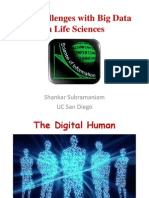 Big Challenges With Big Data in Life Sciences: Shankar Subramaniam UC San Diego