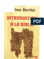 00 William Barclay - Introduccion a La Biblia