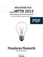 Download Analisis Bedah Soal SBMPTN 2013 Kemampuan Penalaran Numerik Barisan Dan Deret by primaandi123 SN158578884 doc pdf