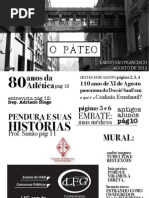 O Páteo Edição de Agosto