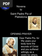 Novena to Saint Padre Pio