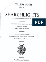 Military Searchlights (1912)