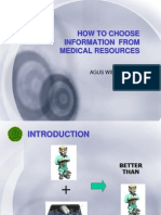 Mencari Sumber Informasi Kedokteran