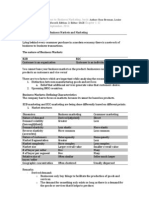 Fundamentals of Business To Business Marketing Summary - PDF - 4bS BSDFSTF