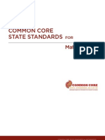 commoncore math standards