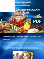 NUTRICION Preesolar Escolar