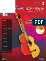 Método Guitarra Flamenca Desde El Compás-David Leiva