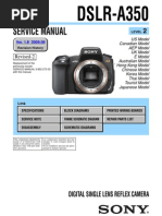 Download Sony Dslr-A350 Service Manual Ver 18 by Dobre Alexandru SN158612421 doc pdf