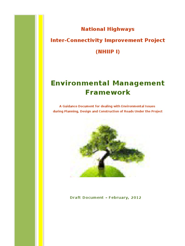 Environmental Management Framework – IRCI