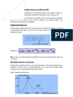 Unidades Químicas de Masa